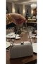 Women's Silver Crystal Large Stone Evening Dress Bag Special Occasion Bag - 2