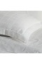 Checkered Satin 100% Cotton Oxford Pillowcase Set of 2 Cream - 4