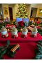 Snowman Tree Ornament Christmas Tree 3-Piece Pine Tree Ornament Christmas Ornament - 3