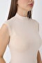 Women's Skin Sleeveless Turtleneck Bodysuit - 5