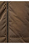 Brown Puffer Coat with Hood 1110075 -82046 - 8