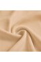 Women's Corded Fabric Crew Neck Ribbed Knit Beige Blouse – Novelle - 3