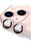 واقي عدسة الكاميرا المتوافق مع هاتف iPhone 13-13 Mini، زجاج مقسى - وردي