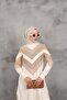 Elite Women's Silvery Knitwear Tunic Pants Set - 4