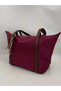 Farmes Satin Women's Hand and Shoulder Bag - Large Volume - 4