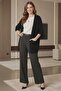 Basic Knitted Detailed Oversized Wide Cut Pocket Knitwear Cardigan