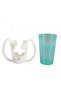 Elderly Care Cup Smoother Rim Patient Care Drinking Cup Mug Transparent Look Versatile Comfortabl... - 8