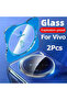 2 Pcs For Vivo X300 Pro 2 Pcs Tempered Glass Camera Protector For X300/X300 Pro Back Lens Ring Cove