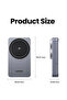 2-in-1 Wireless Charging Stand White – W706-45057 - 3