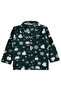 Civil Boy's Snowman Printed Pajama Set |   Polar Long Sleeve |   School Nursery and Daily Use - Green - 2