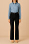 Elena Black High Waist Flared L Stretch Fabric Jeans Women Denim - 3