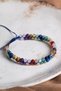 Certified Citrine-Aventurine-Achate-Quartz-Amethyst-Tiger G-Lapis Chakra Natural Stone Bracelet Odt185 - 2