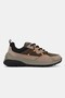 Men's Mink Nubuck Genuine Natural Leather Sneaker Lace-Up Shoes - 6