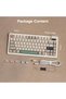 RT82 Wireless Mechanical Keyboard with Screen (Creamy Jade) - 8