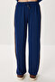 Contrast Parachute Detailed Modal Suit Lby0031 Dark Blue Brown - 6