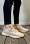 Men's Lace-Up Sneakers Round Toe Flat Sole Functional Durable Quality Comfortable - 6