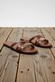 Women's Flat Strap Metal Detailed Slippers %100 Polyurethane Functional Durable Quality Comfortable - 5