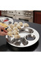 28CM Stainless Steel Quick Drain 2 Layers Food Plate Strainer