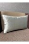 Exclusive Imported Atlas Light Gray Color Cushion Cover 30X50 cm - 2