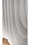 Ecru Linen Crinkled Tulle Curtain 1/3 Dense Pleats Wrinkle-Resistant No Ironing Required Suitable for Any Room - 5