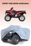 Grey P.Olaris Hawkeye2X4 Atv Tarpaulin, Waterproof, Anti-Dirt and Mud Tarpaulin