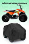 Black Yuki 70 Cc Mischievous Atv Cover, 4 Season Protection, Waterproof Tarpaulin