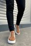 Men's Casual Sneaker Low-Top Laceless Thick Sole Leather Suede Functional Durable Sports - 3