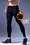 Pezzoli Model Plush Detailed Cold-Proof Men's Underwear Leggings Black Color - 2