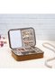 Formx Jewelry Organizer Box Jewellery Accessories Case Ring Earring Organizer Dark Gold - 4