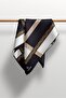 Twill Silk Scarf Emerald Green Black - 8