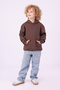 Kangaroo Pocket Hooded Winter 3 Thread Sha Fleece-Lined Weatshir - 3