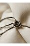 Clover Silver Color Bracelet with Spinning Clover Steel Zircon Stone - 2