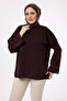 44186 - Stylish Comfortable Rayonelit Women's Long Flowy Slim Knit Sweater