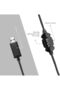 E1000 USB Gaming Headset for PC, Computer Headphones with Microphone/Mic Noise Cancelling, 7.1 - 2