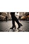 Skin Stretch Thick High Heel Black Women's Stylish Boots - 3