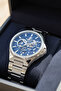 Silver Steel Cord Automatic Men's Wristwatch L-Bg.1.10692-3 - 4