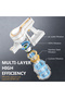 30KPa Cordless Vacuum Cleaner, 4 in 1 with 350W Motor and Detachable Battery - 3