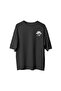 Plus Size Unisex More Espresso Printed Oversize T-Shirt - 2