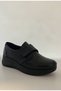 Genuine Leather Orthopedic Sole Black Patent Leather Shoes