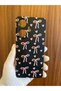 Realme C55 Ribbon/Bow Printed Inside Velvet Silicone Phone Case - 3