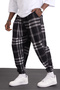 Unisex Original Design Patterned Casual Jacquard Trousers - 2