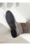 26K7980 Genuine Leather Solely with Leather Buckle Detail Women's Boots - 6