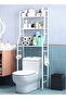 Over The Toilet 3-Tier Bathroom Organizer Shelf