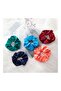50-Piece Hair Silk Scrunchies Multicolour - 2
