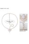 (Gold Color)Indian Headdress/Hanfu Crown Hair Hijab Accessory Wedding/Engagement/Bride/Henna/Birthday/Party - 5