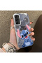 Samsung Galaxy A25 Compatible Silicone Edge Hard Back Anti-Fall Stitch Pattern Case - 4