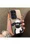 Samsung Galaxy S23 Ultra Compatible Silicone Edge Hard Back Anti-Fall Lamb Pattern Case