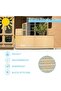 OneDcor Balcony Privacy Screen Cover – Heavy Duty UV & Weather Protection Fence Cover - 6