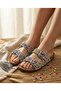 Pien Double Buckle Stylish Daily Full Orthopedic Slippers - 2