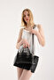 Women's Patent Leather Retro Bag - 5